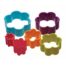 Colourworks Set of 6 Flower Cookie Cutters