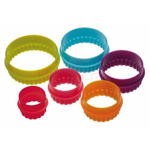 Colourworks Set of 6 Round Cookie Cutters