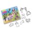 Cooksmart Kids 8-Piece Princess Cookie Cutter Set