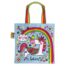 Unicorn and Rainbow Mini Tote Bag